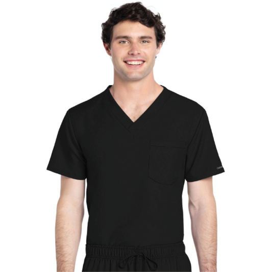 Cherokee Workwear Originals Ultra Unisex 1-Pocket V-Neck Top